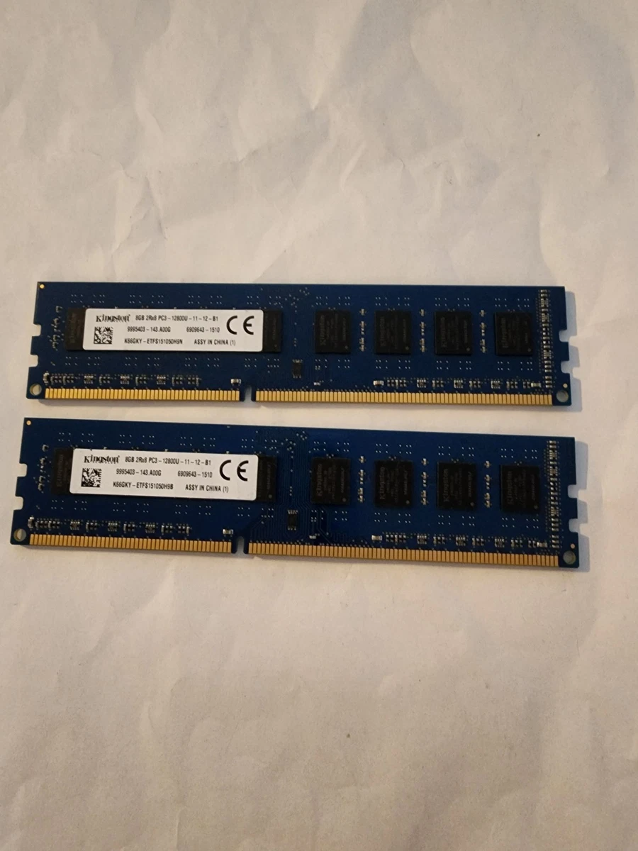 (*)様 Kingston DDR3 メモリ 8GB×2枚 計16GB Amazon | 【Kingston】 デスクトップ用増設 DDR3 メモリー 8GB (4GB×2