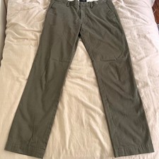 Khaki green slim fit chino