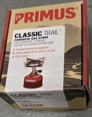 Primus Classic Trail Single Burner Stove Backpacking Camping Hiking NEW