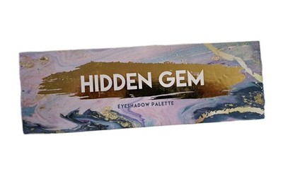 Hidden Gem 10 Color Eyeshadow Palette Pink Sapphire Diamond Gold Rose Lavender