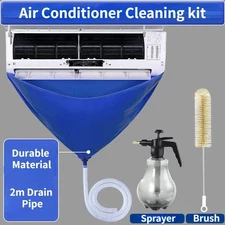 Air Conditioner Cleaning Bag Waterproof Drain Water drain-pipe Ac Cleaning Kit ✲