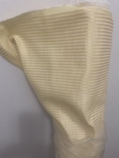 Vibrant Linen Stripe/Champagne  Shadowed Pinstripe  Cotton/Poly Fabric