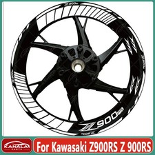 Adesivi riflettenti cerchio anteriore posteriore moto 2026 nuovi 17" per Kawasaki Z900RS