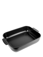 Peugeot Appolia Rechteckige Auflaufform Keramik, Satin-Schwarz, 40 Cm Nr. 61487