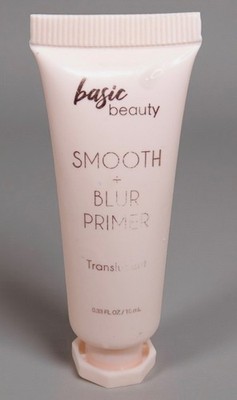 Basic Beauty Smooth + Blur Face Primer ~ Translucent ~ 0.33oz 10ml ~ New
