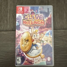 Clive 'N' Wrench Standard Edition Nintendo Switch Game w/Case & Manual