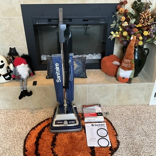 Sanitaire Upright Vacuum S677 Commercial W/NEW Upgraded HEPA Bag-SELLER REFURB - product listing photo