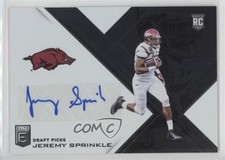 2017 Panini Elite Draft Picks Draft Picks Auto Jeremy Sprinkle #170 Auto 0w8
