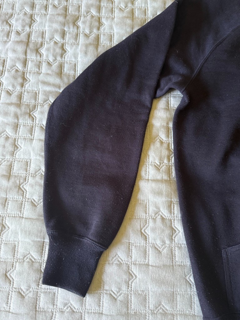 Vintage 1980's Men's Nike Athletics West Black Crew Sweatshirt Size Large image 3