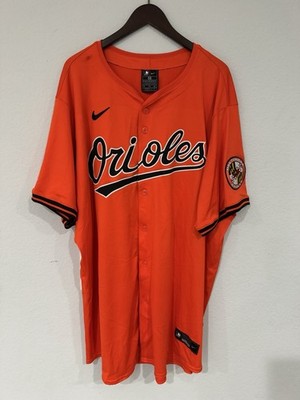Nike Authentic Baltimore Orioles Vapor Elite Alternate Orange Jersey Men Size 56