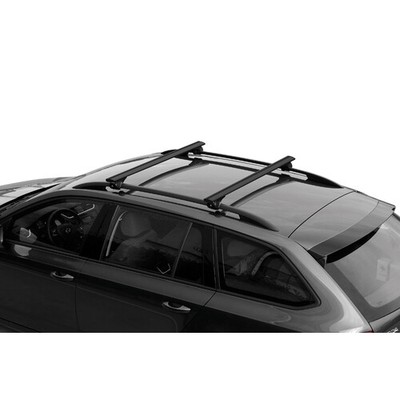 DACHTRÄGER ALUMINIUM NORDRIVE MIT SCHLÜSSEL TOYOTA RAV4, 2013-2018 MIT SCHIENE