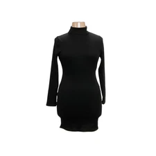 Fashion Nova - Black Bodycon Dress (1X)