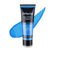 Artecho Pearl Blue Acrylic Paint (120ml / 4.05oz) Tubes, Art Craft Paints