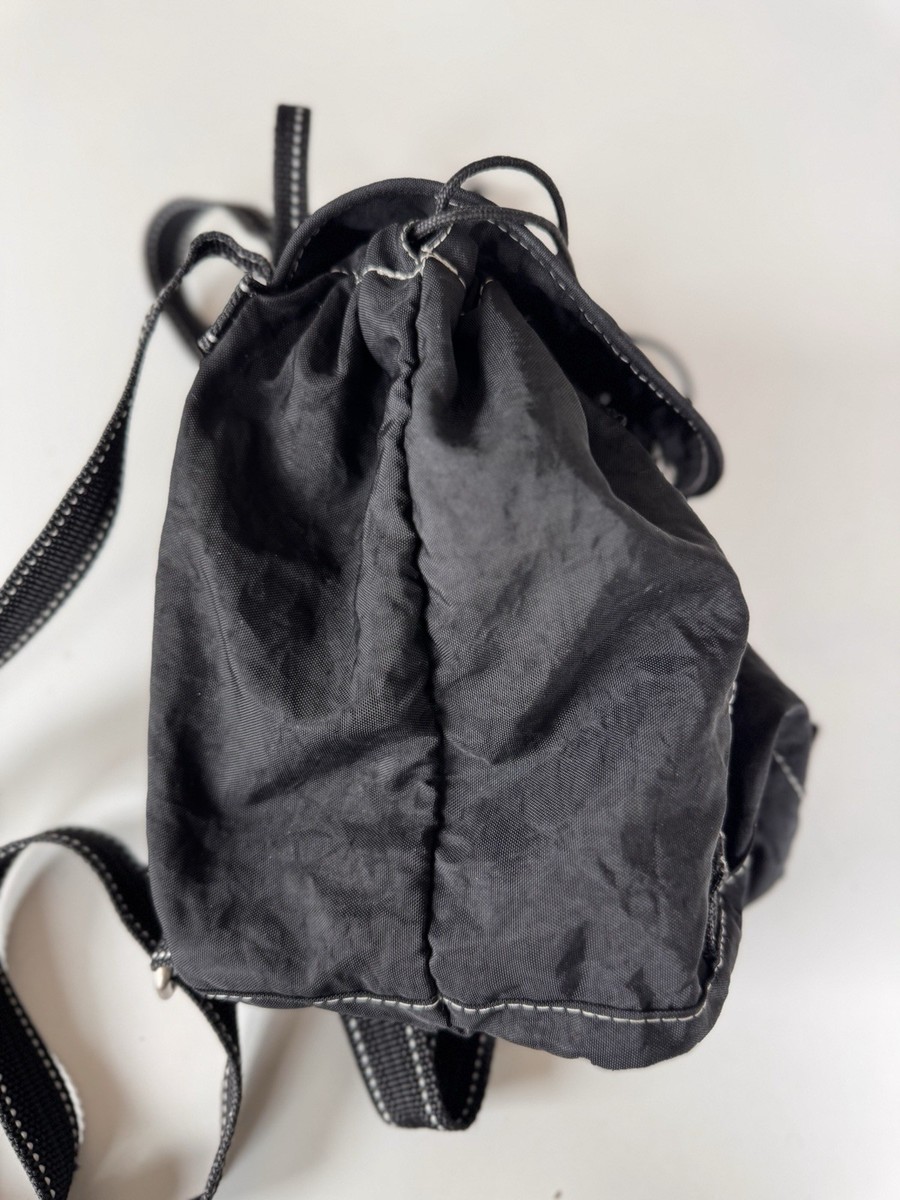 Vintage 90’s Y2K Guess USA Travel Division Black Drawstring Small Backpack Vintage 90 main image 3