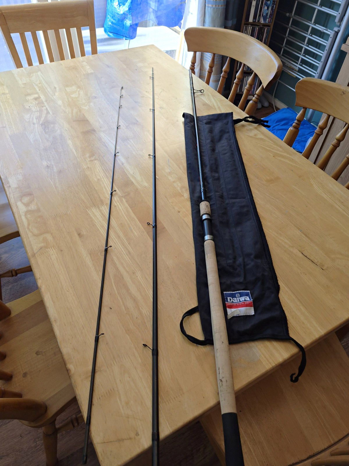 Daiwa Spectron Waggler 13ft 2pc Carbon Spinning Rod with Cork Handle & Bag