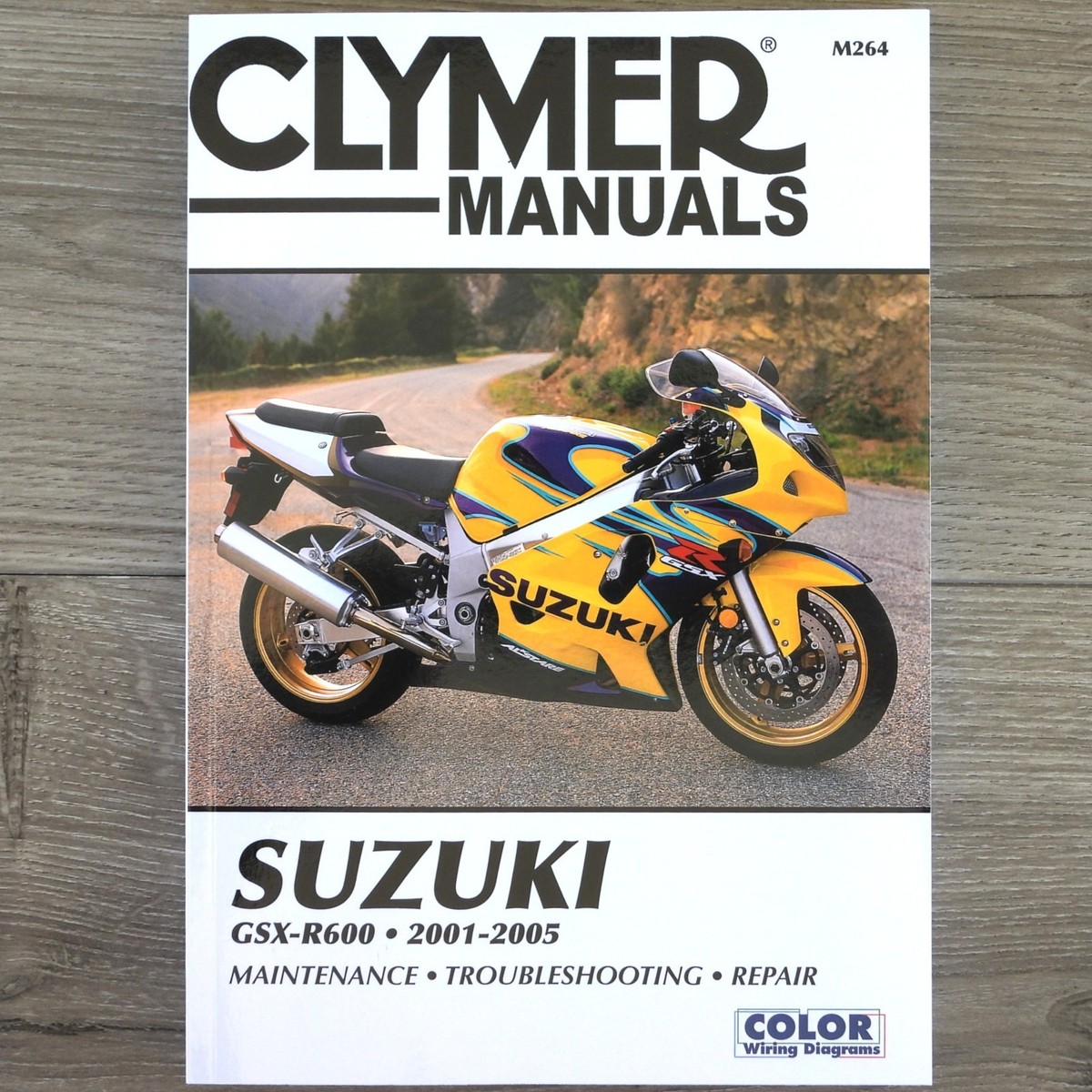 2001-2005 Suzuki GSXR600 GSXR 600 CLYMER SERVICE & REPAIR MANUAL