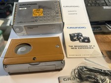 NEW Grundig G-2000A World Band Receiver Radio with Leather Case By F.A. PORSCHE