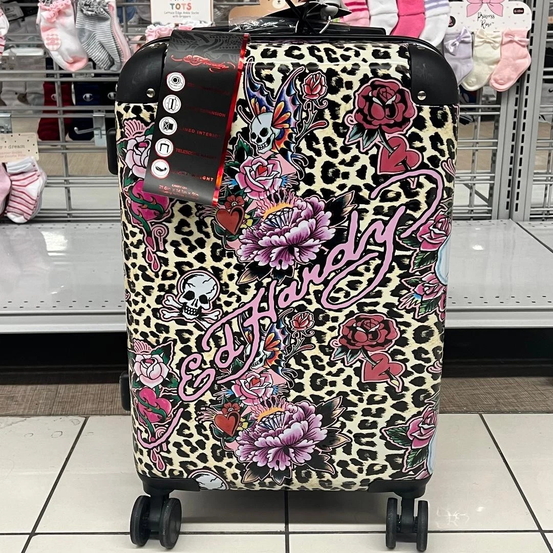 25+ Ed Hardy Unisex Adult Travel Luggage for sale | Updated Oct 2026