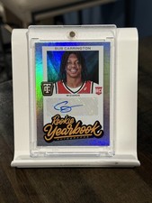 2024-25 Panini Totally Certified - Rookie Yearbook Autgraphs Bub Carrington...