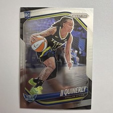 2025 Panini Prizm WNBA JJ QUINERLY RC ROOKIE #95 Base Card WINGS