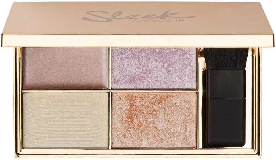 MakeUP Highlighting Palette, Four Dazzling Shades for a Supercharged Glow, Lo... - Image 2 of 4