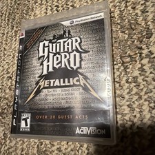 PS3 Guitar Hero Metallica Game for PlayStation 3  NEW  SEALED PS3