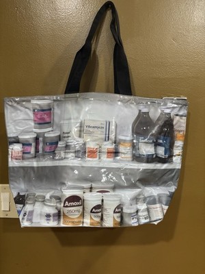Damien Hirst Tate Tote Bag: Medicine Cabinet Artwork  Seventeen Bag  1989 New