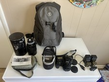 Canon EOS Mark 1  With 50mm Lens and 500mm Lens