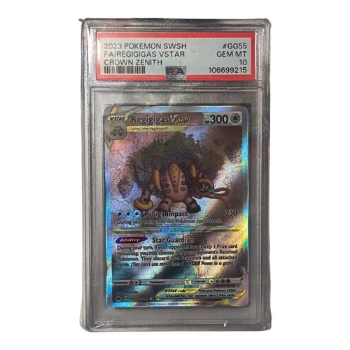 2023 Pokemon Sword And Shield Crown Zenith Regigigas VSTAR Fa PSA 10 #GG55