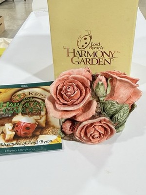 Lord Byron s Harmony Garden - Limited 1582/5000 Double PINK Rose - NIB