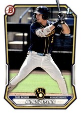 ANDREW FISCHER PRC 2026 Bowman Paper Prospects #BP-149 MLB Brewers  ID:169162