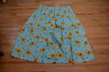2 Panels Vintage Winnie the Pooh Curtains - Catching Honey Bees