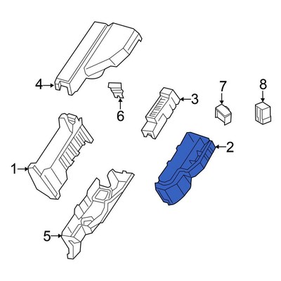 Nissan 243813JA0A Fuse Box