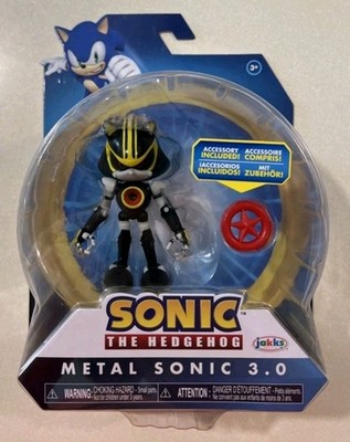2024 JAKKS Sonic the Hedgehog Metal Sonic 3.0  w/ Red Star Ring 4'' Action Figure