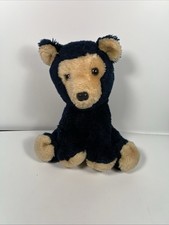Vintage Dakin Plush Black Bear Coco 80's 8"
