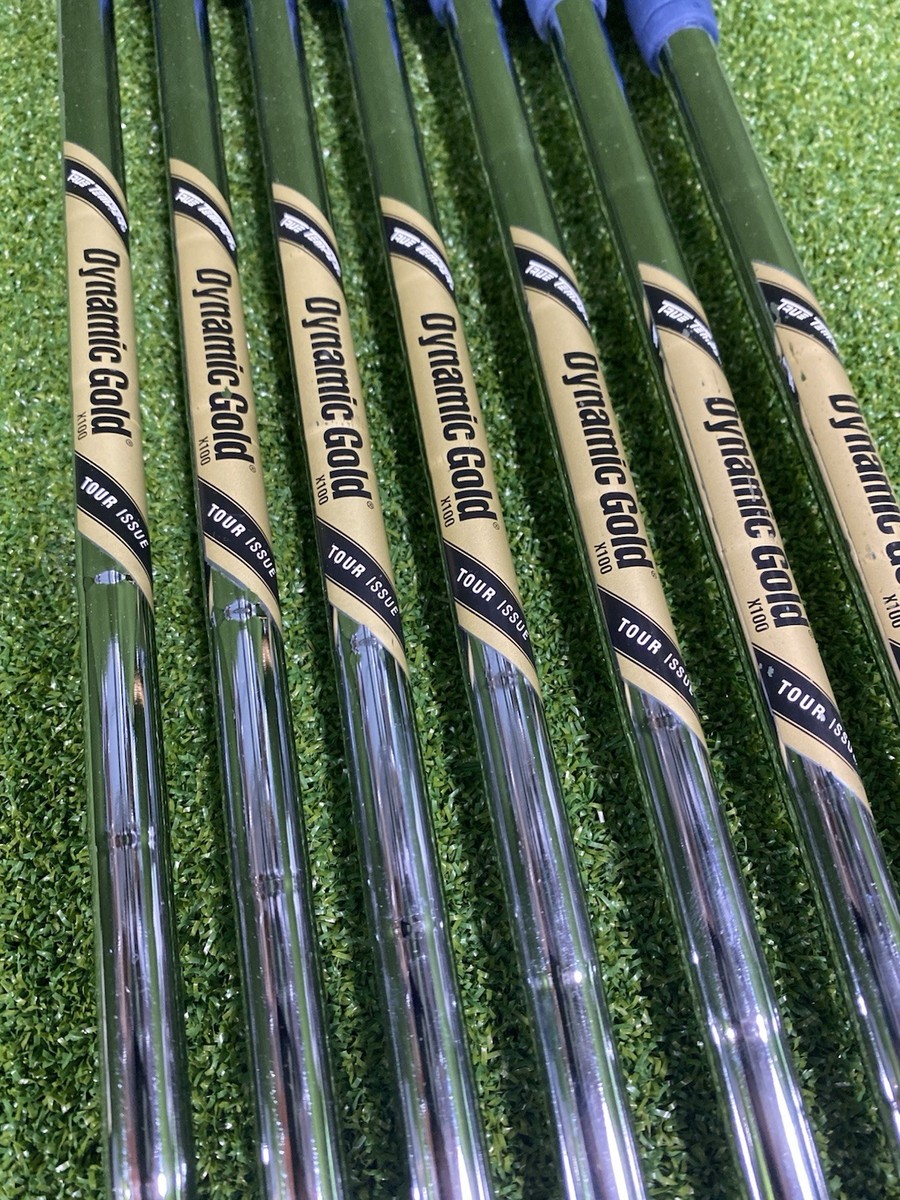 Tour Issue Callaway Apex MB Raw Iron Set 4-PW Dynamic Gold Tour