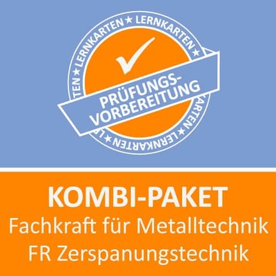 Kombi-Paket Fachkraft für Metalltechnik FR Zerspanungstechnik - Basis + Wiso Ler