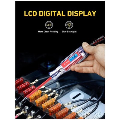 LCD Circuit Tester with Backlight Display