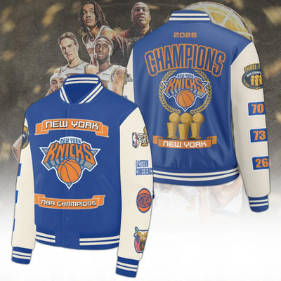 Knicks NBA Finals Champions 2026 Varsity Jacket