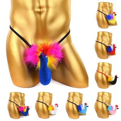 Slip Sexy Sissy T-Rücken Unterhose Unterwäsche Atmungsaktiv Beutel Herren