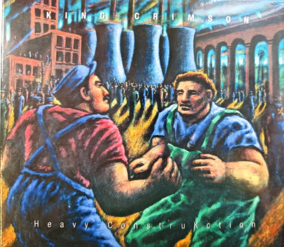 King Crimson Heavy ConstruKction 3 x CD Remastered Reissue 2018 in Digipak