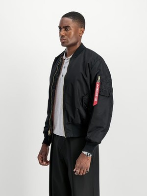 Alpha Industrie MA 1 Classic Bomberjacke (schwarz)