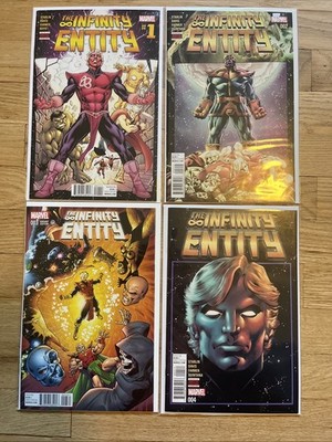 The Infinity Entity Issues 1-4 Complete Warlock Thanos Marvel Comics 2016