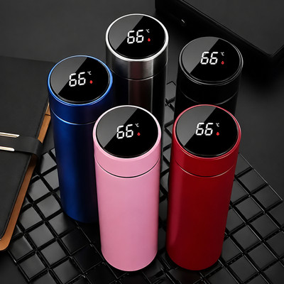 500ML Smart Thermosflasche LED Temperaturanzeige Isolierflasche Edelstahl
