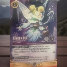 Ravensburger Disney Lorcana Tinker Bell Snowflake Collector 33/P3 Promo Foil