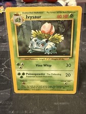 Pokémon TCG Ivysaur Base Set, Card 30/102, Regular 1999