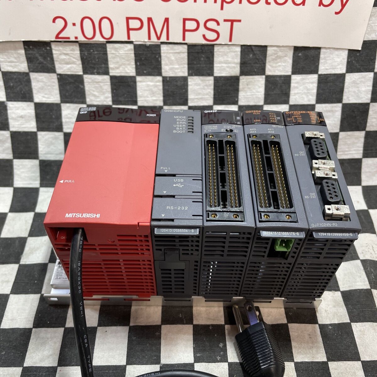 Mitsubishi Q61P, Q06HCPU, QH42P, QD75D4, QJ71C24N-R2 Mitsubishi Q61P, Q06HCPU, QH42P, QD75D4, QJ71C24N-R2