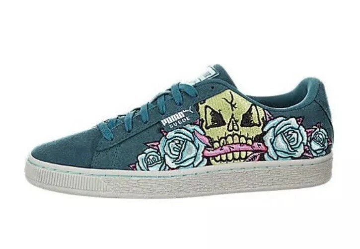 Puma suede sales skull