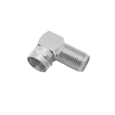 100x F Winkeladapter Sat Winkel Adapter F Stecker Buchse Winkelstecker Kupplung