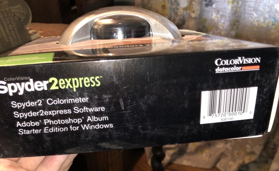 Color Vision Datacolor Spyder2Express Color Calibration Adobe Photoshop Starter - Image 2 of 4